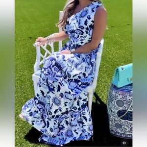 CK Bradley Southside Dress Falconer Blue